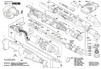 Bosch 0 602 492 606 ANGLE EXACT 25-250 Cordless Screw Driver Spare Parts